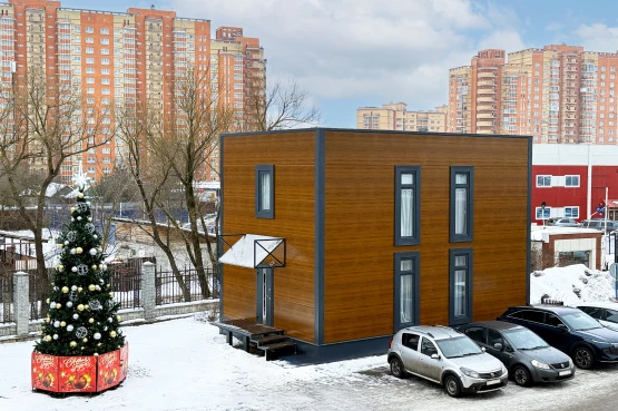 МОДУЛЬНЫЙ ДОМ DOORHAN | Заказать под ключ